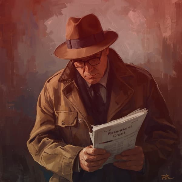 Provas profissionais e relatórios de investigação